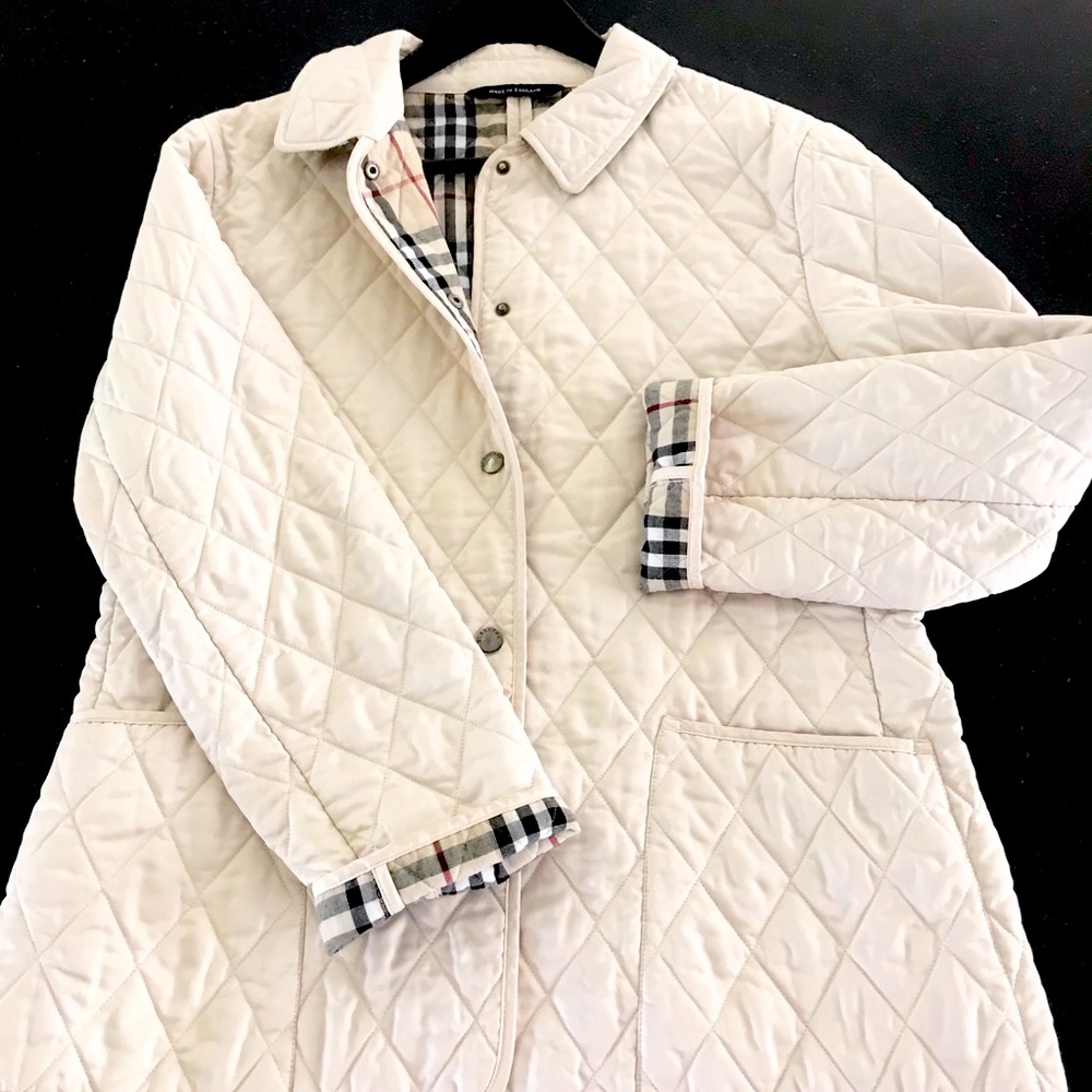 Burberry Coat :: vintage, cream